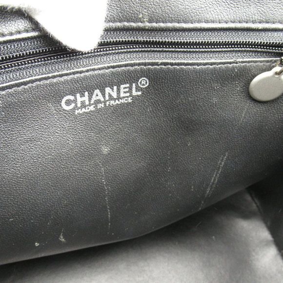 Chanel Caviar Skin Grained Calf Black Shoulder Bag - Picture 9 of 10